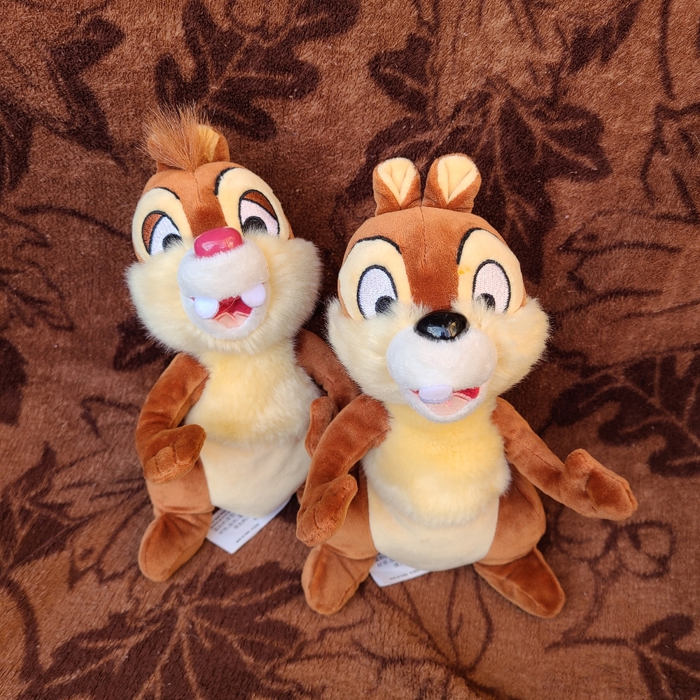 Chip and Dale Plush Set